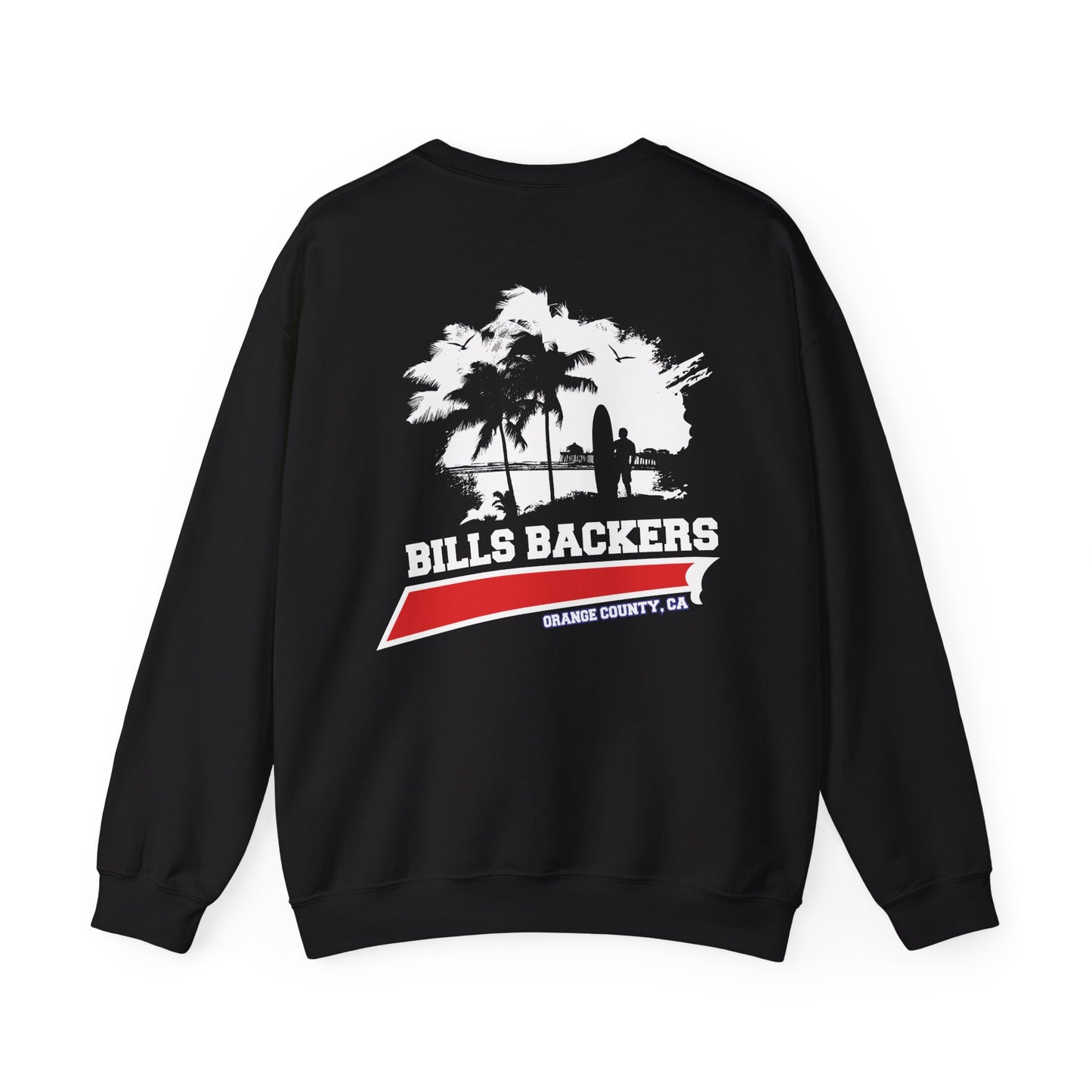 Bills Backers Orange County California Newport Beach Unisex Crewneck Sweatshirt