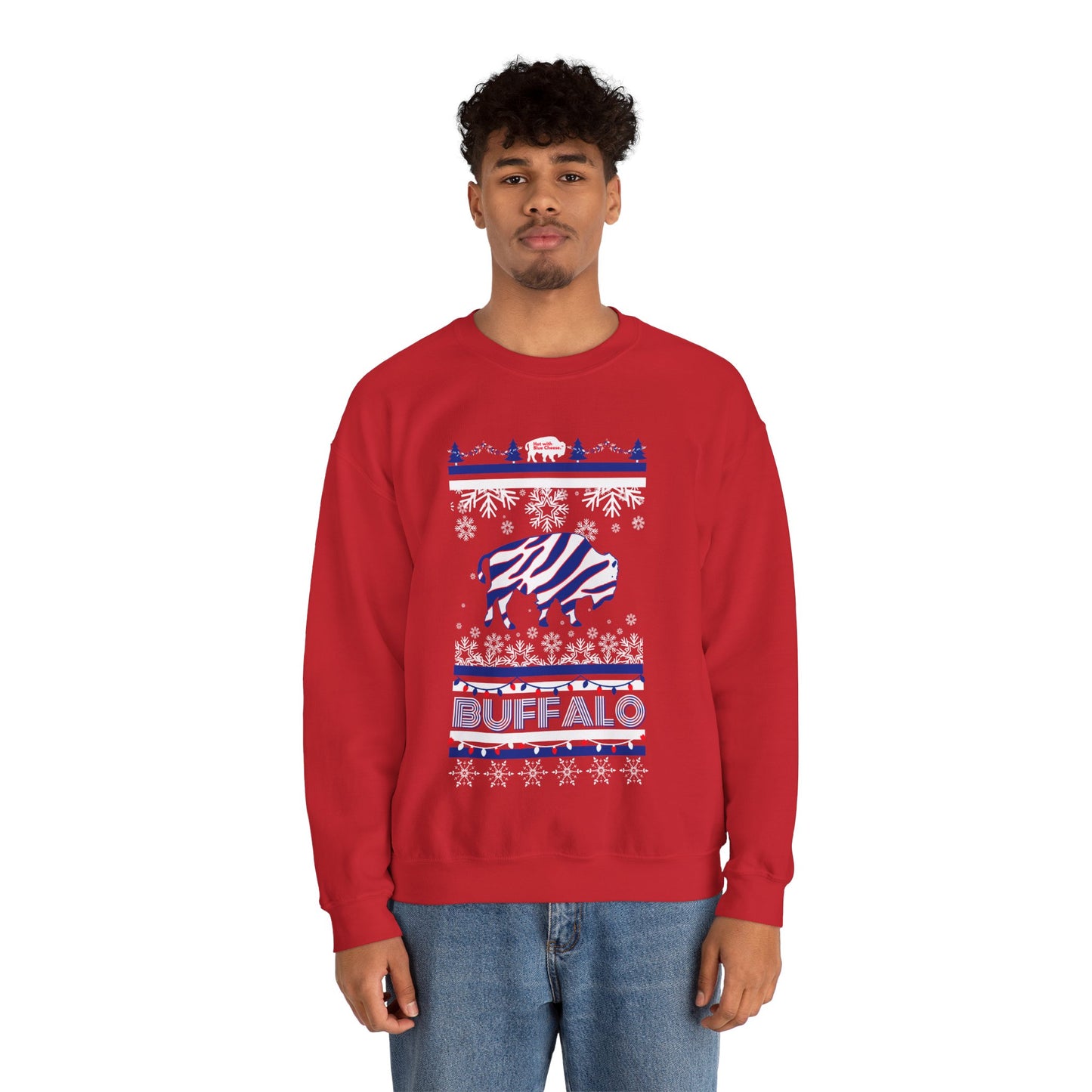 Buffalo Bills Christmas Unisex Crewneck Sweatshirt