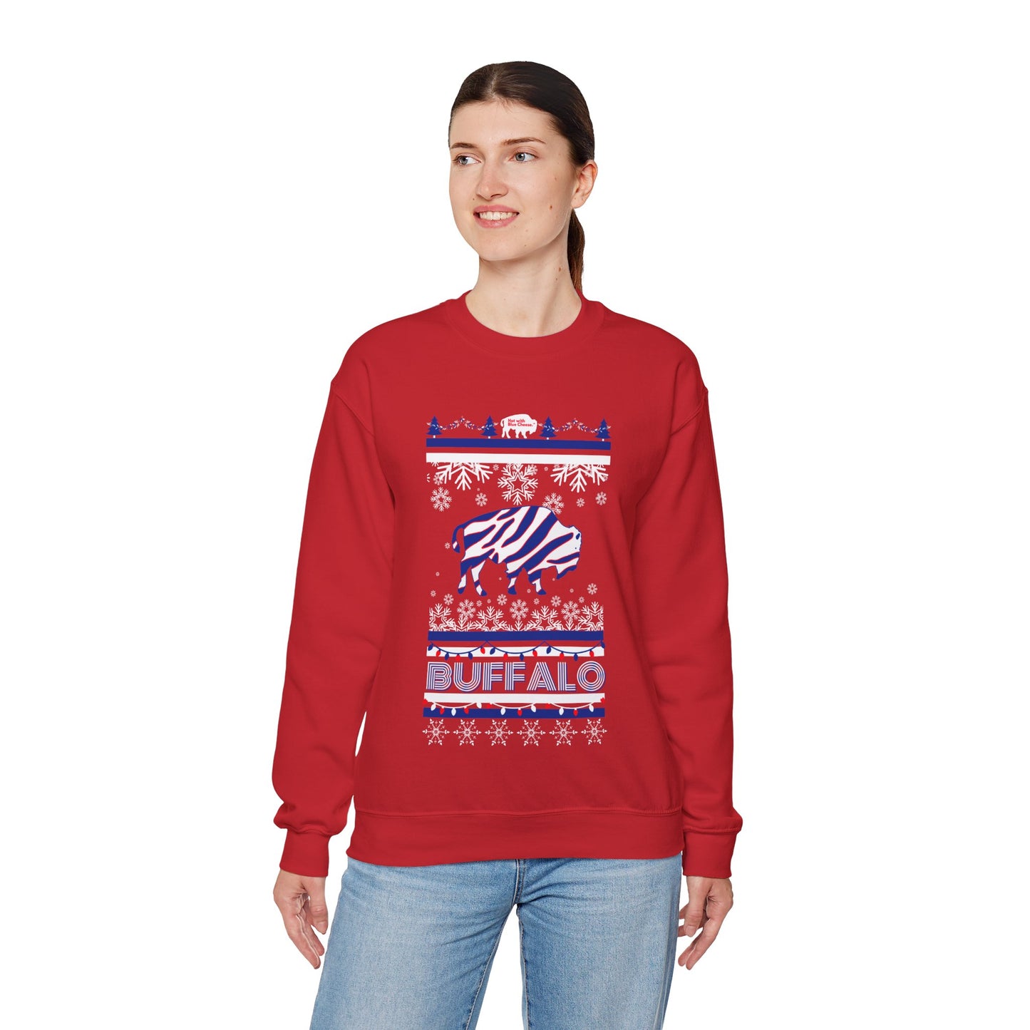 Buffalo Bills Christmas Unisex Crewneck Sweatshirt