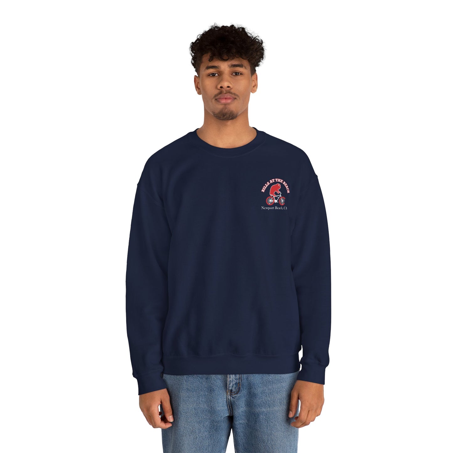 Bills Backers Orange County California Newport Beach Unisex Crewneck Sweatshirt