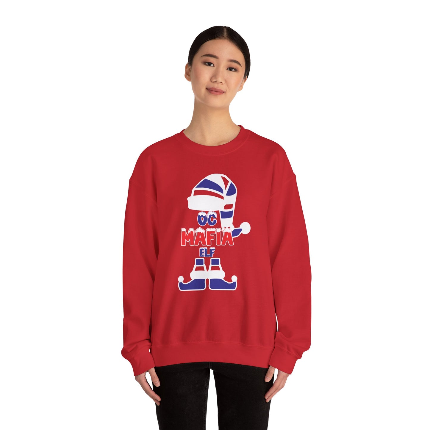 OC Mafia Elf Bills Backers Orange County Sweatshirt