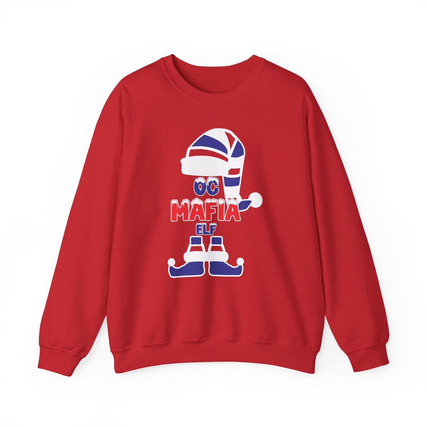 OC Mafia Elf Bills Backers Orange County Sweatshirt