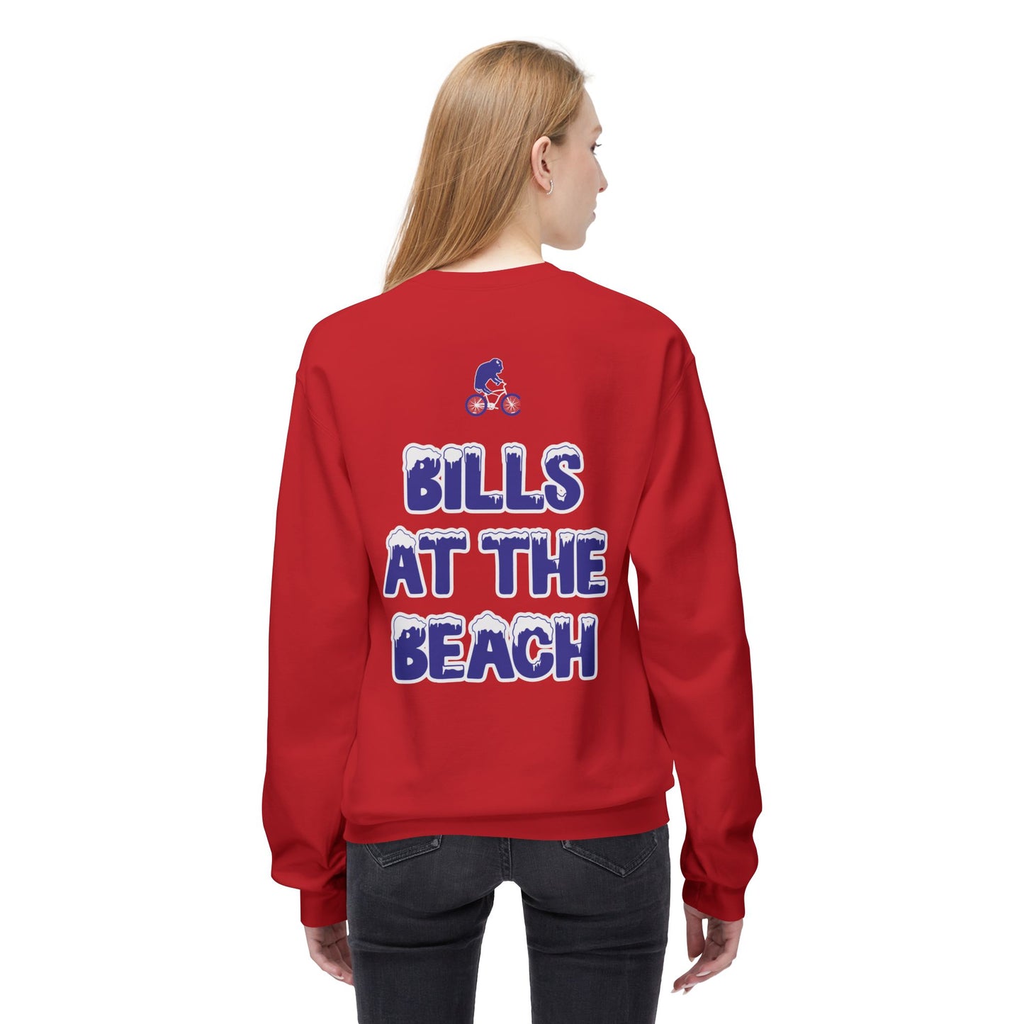 OC Mafia Elf Bills Backers Orange County Crewneck Sweatshirt