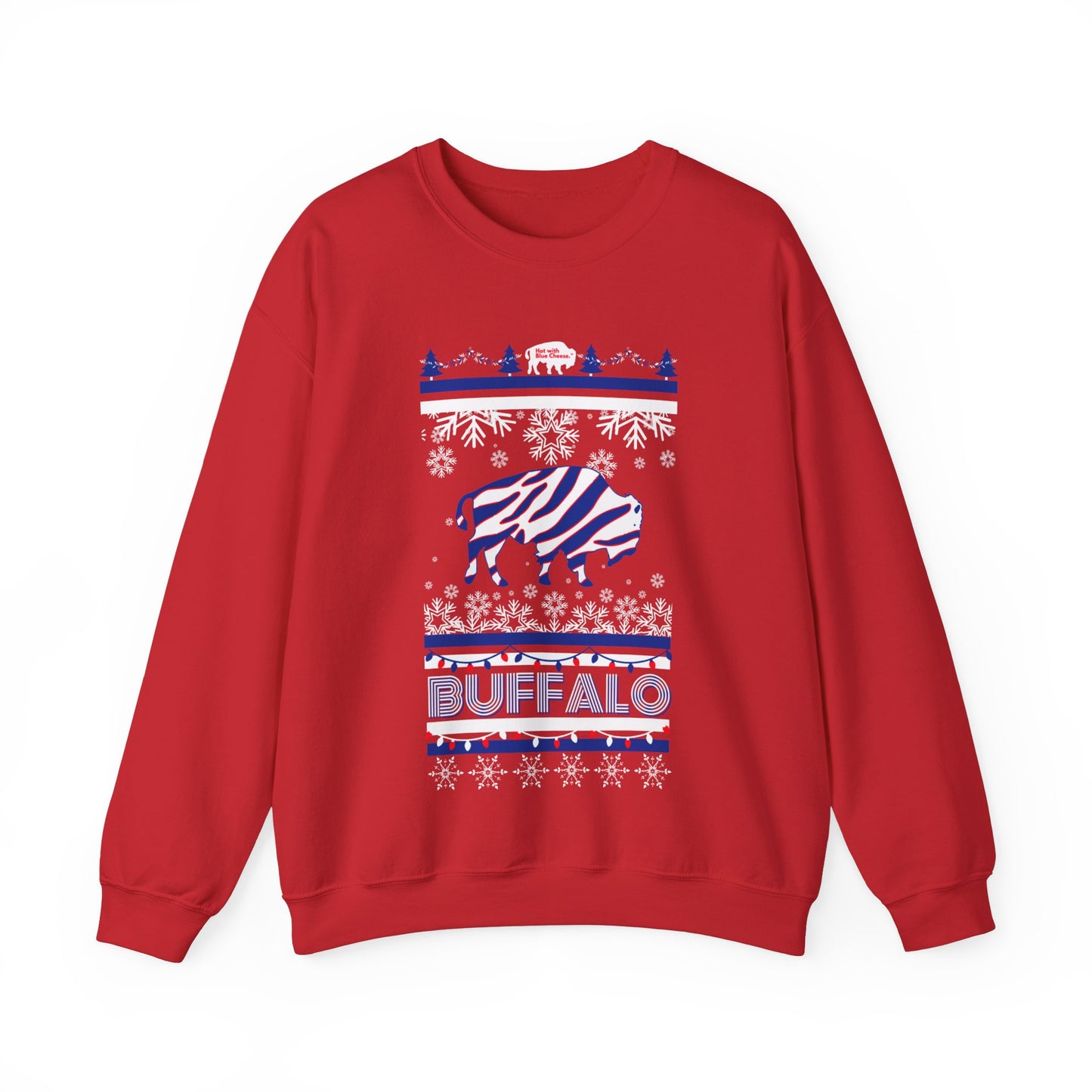 Buffalo Bills Christmas Unisex Crewneck Sweatshirt