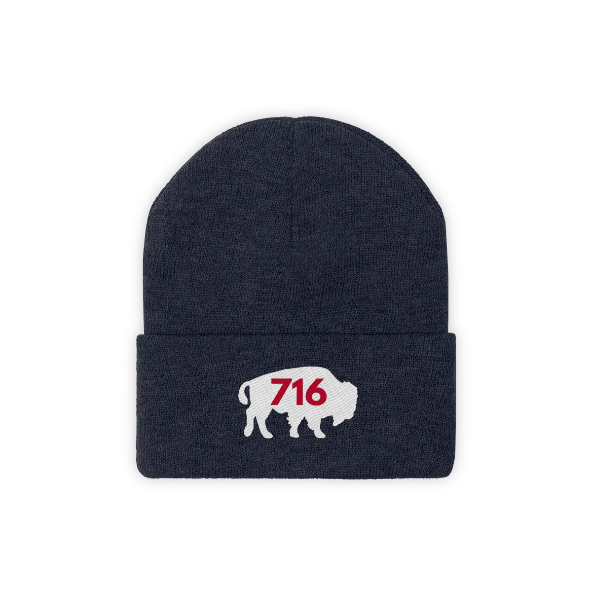 Buffalo 716 Knit Beanie  Winter Hat – Hot with Blue Cheese