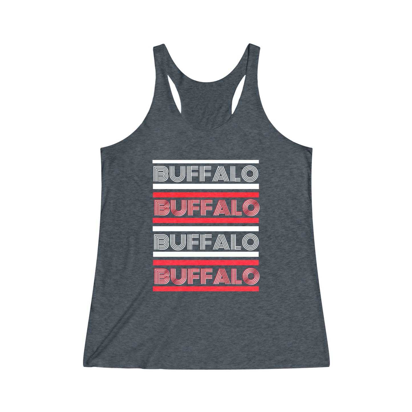 Buffalo Retro Women's Racerback Tank