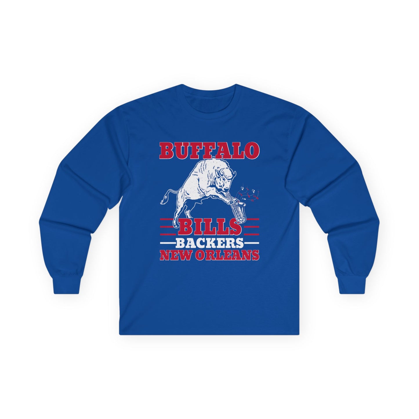 New Orleans Buffalo Bills Backers Long Sleeve Unisex T-Shirt