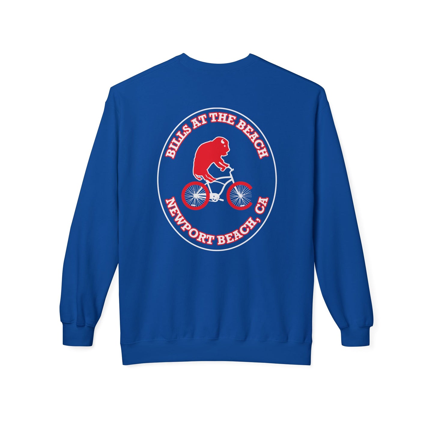 “Bills at the Beach” Newport Beach Crewneck Sweatshirt