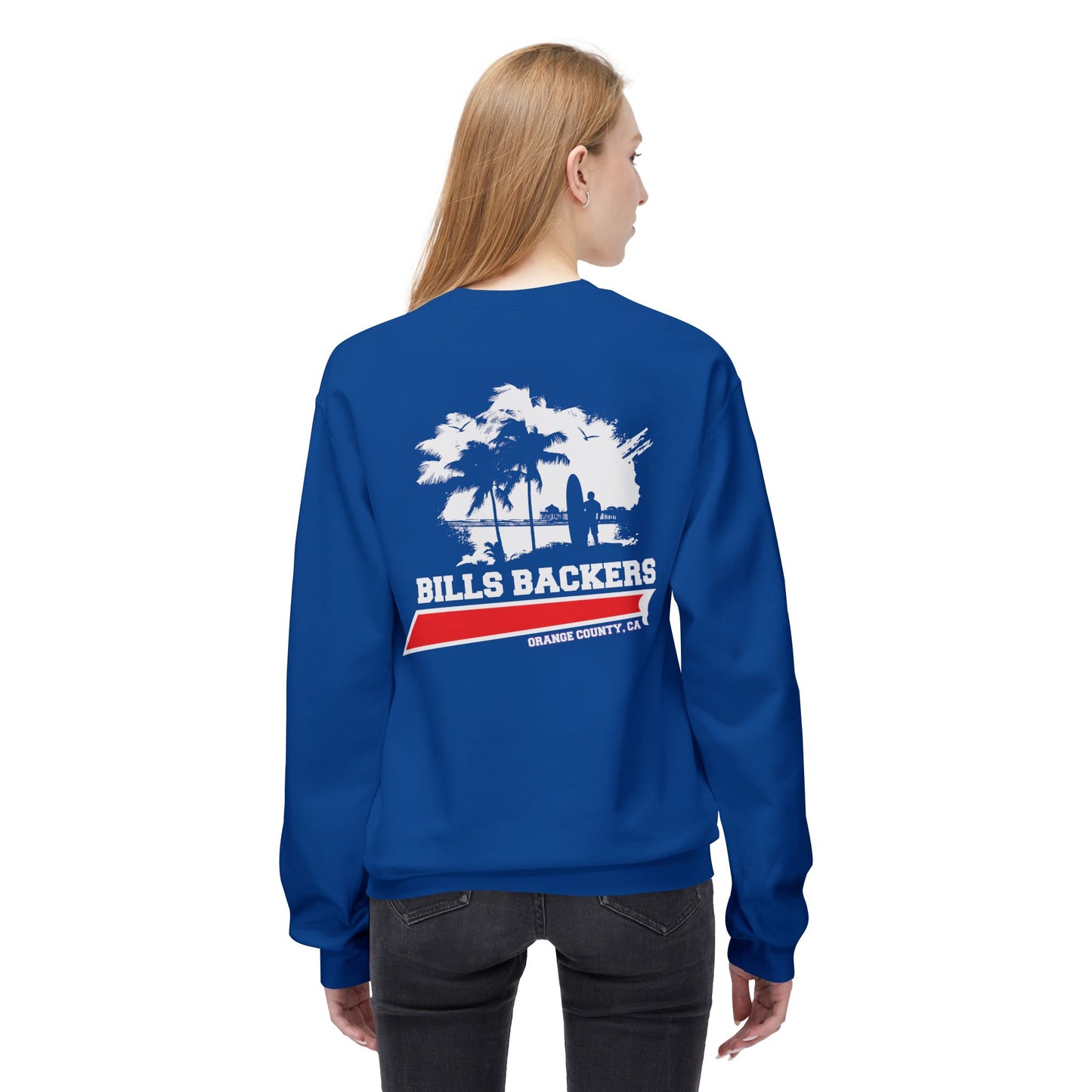 Bills Backers Orange County Crewneck Sweatshirt