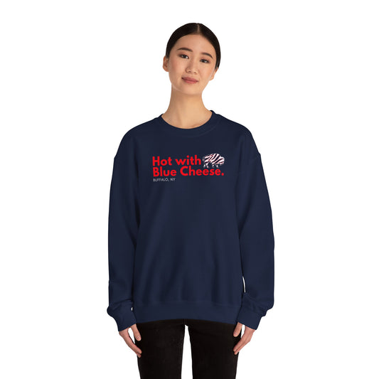 Hot with Blue Cheese™ Unisex Crewneck Sweatshirt