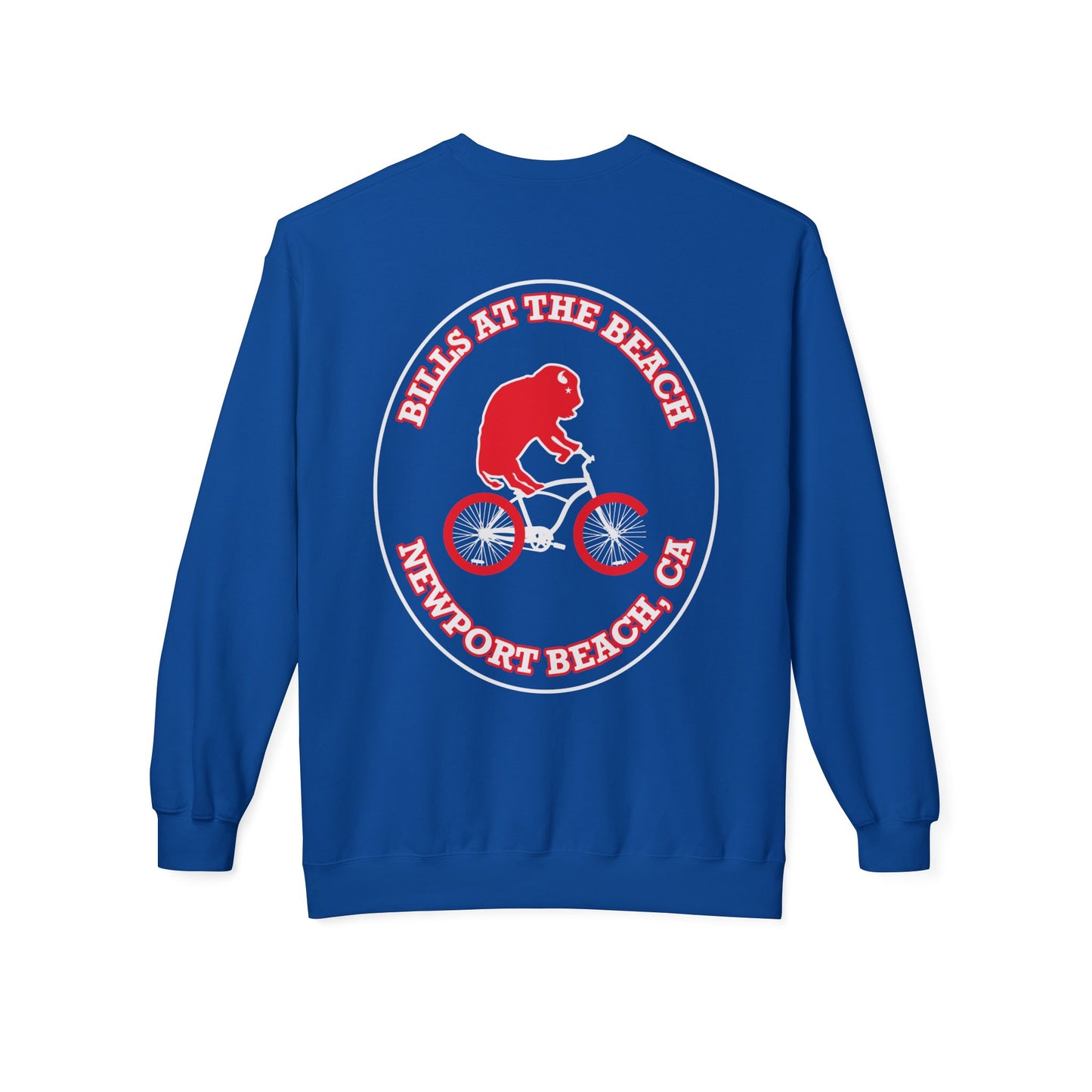 “Bills at the Beach” Newport Beach Crewneck Sweatshirt