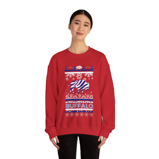 Buffalo Bills Christmas Unisex Crewneck Sweatshirt