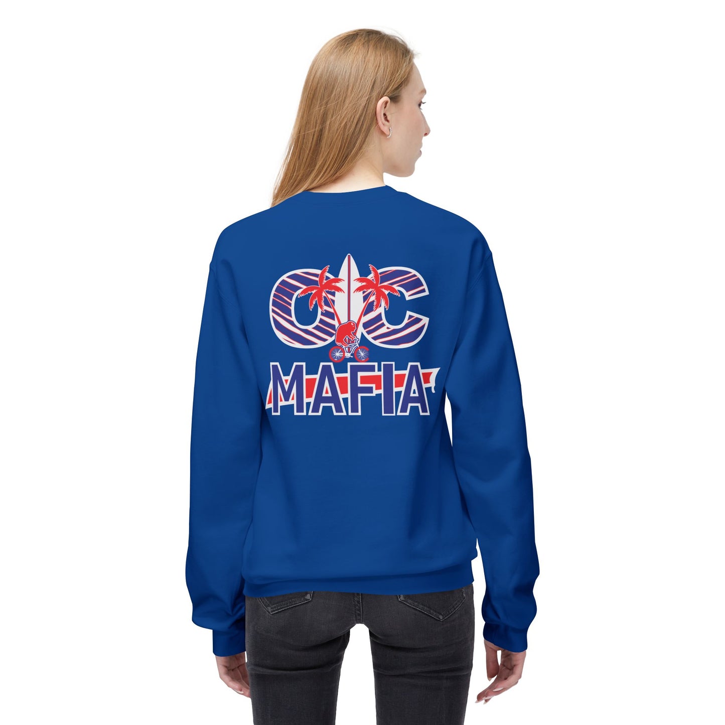 OC Mafia Back Design Crewneck Sweatshirt