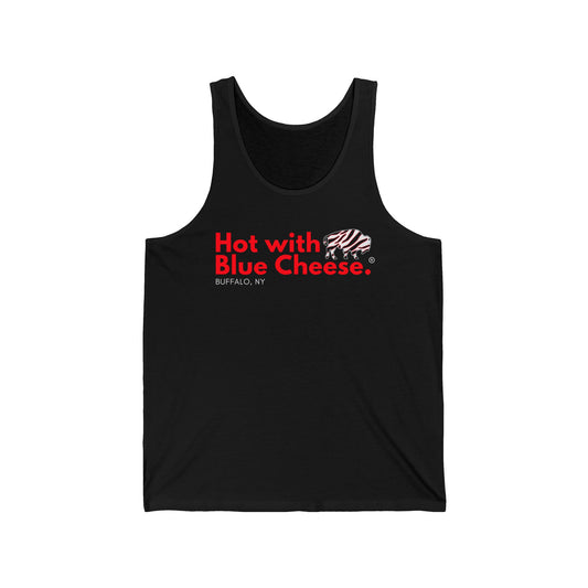 Hot with Blue Cheese™ Unisex Jersey Tank