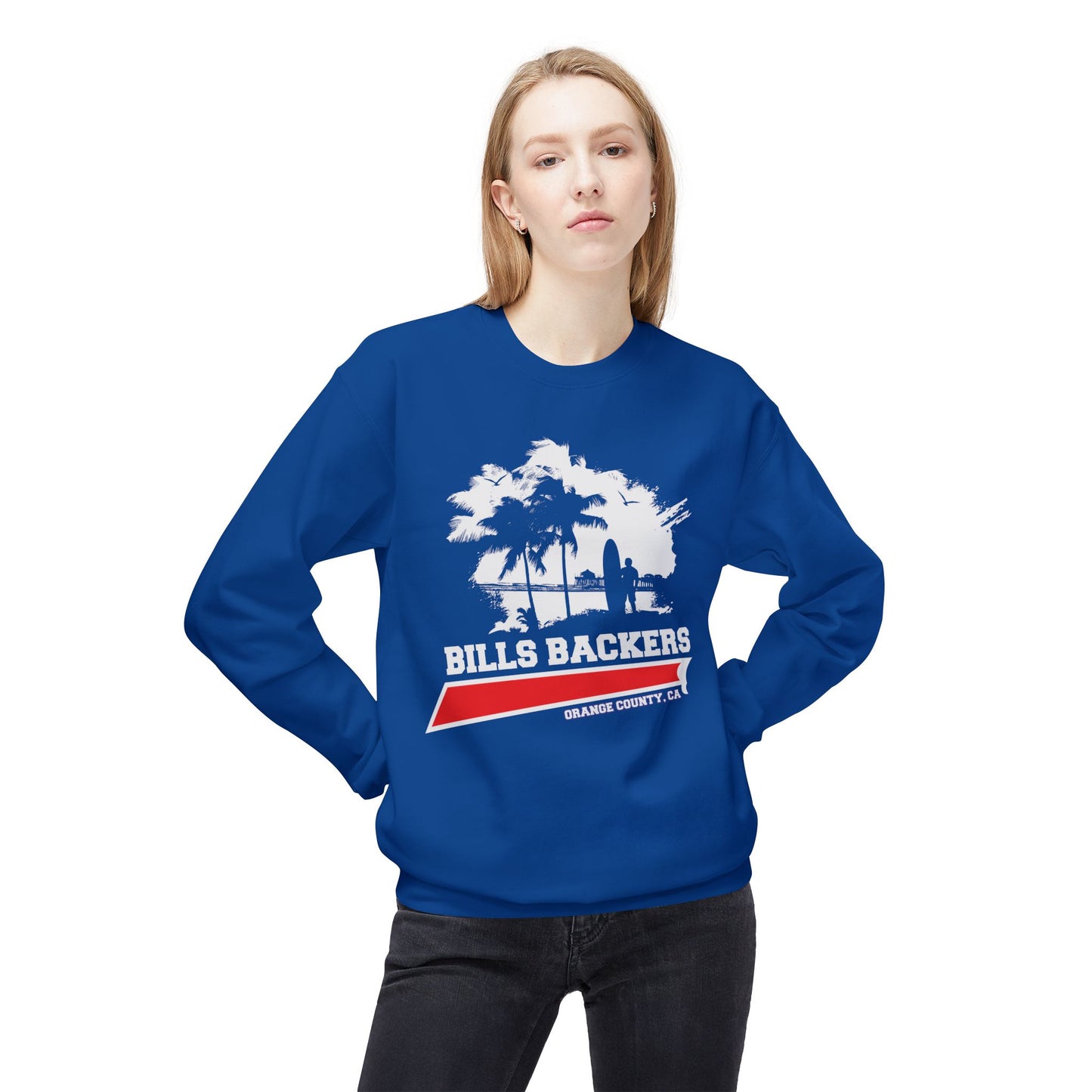 Bills Backers Orange County Crewneck Sweatshirt
