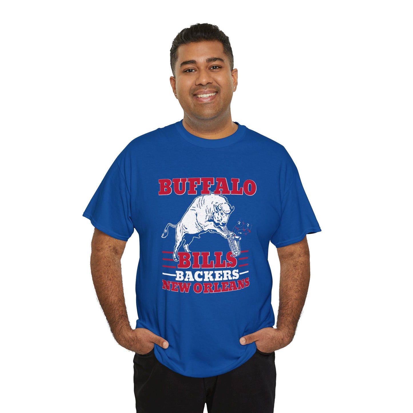 New Orleans Buffalo Bills Backers Saxophone Unisex T-Shirt