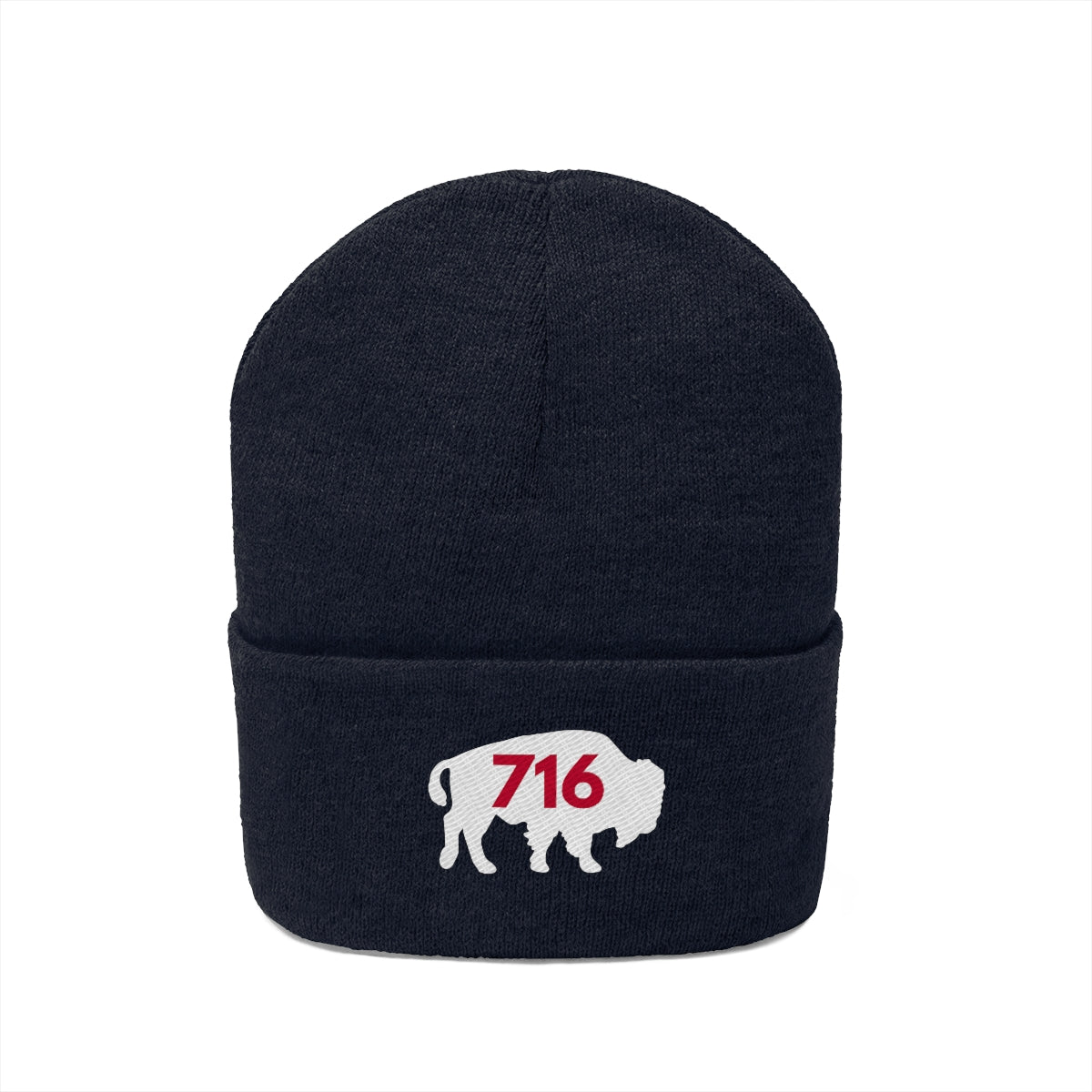 Buffalo 716 Knit Beanie  Winter Hat – Hot with Blue Cheese