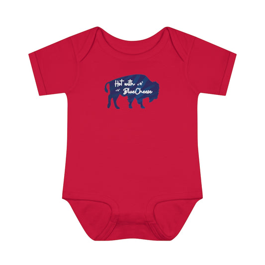 Hot with Blue Cheese™ Infant Baby Rib Bodysuit